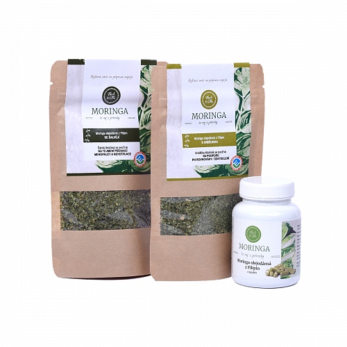 HORMONS moringa with angelica (30g), clary (30g) and capsules (90pcs)