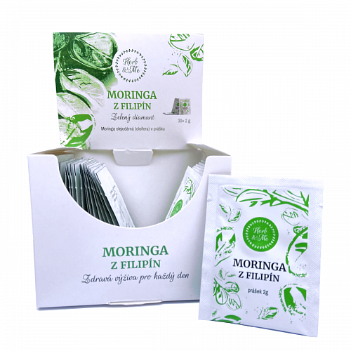 Moringa from the Philippines in powder, 30x 2g sachets - monthly treatment
