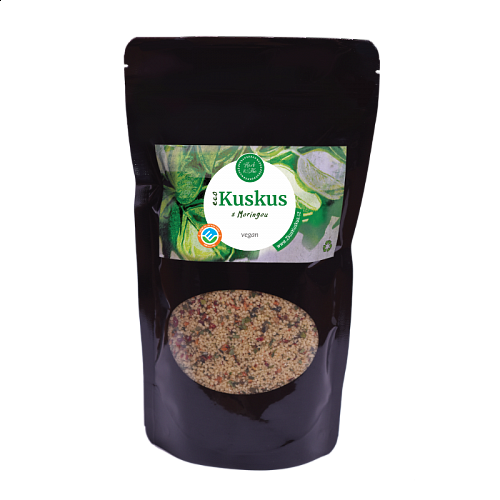 Couscous with moringa, 300g = 6 servings