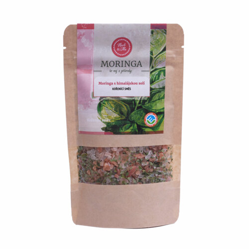 Moringa oleifera with Himalayan salt - coarse 100g